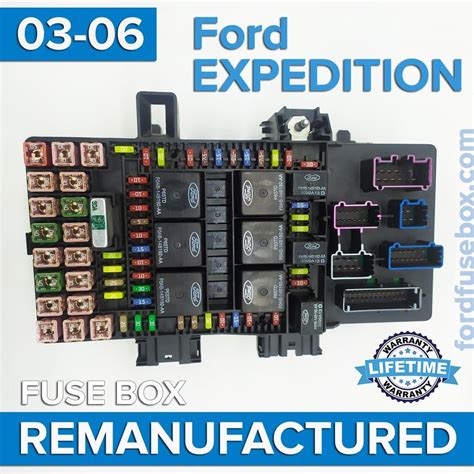 03 expedition central junction box|2003 ford expedition fuse box.